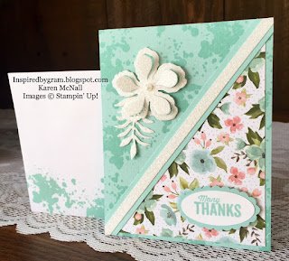 Birthday Bouquet Designer Series Paper – 12 cards in 12 days (Card #4)