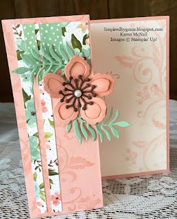 Card 12 of 12 in my Series using Birthday Bouquet Designer Series Paper