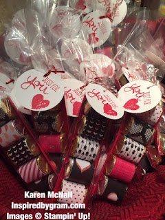 Valentine’s Day Surprise! using Work of Art Stamp Set from Stampin’ Up!