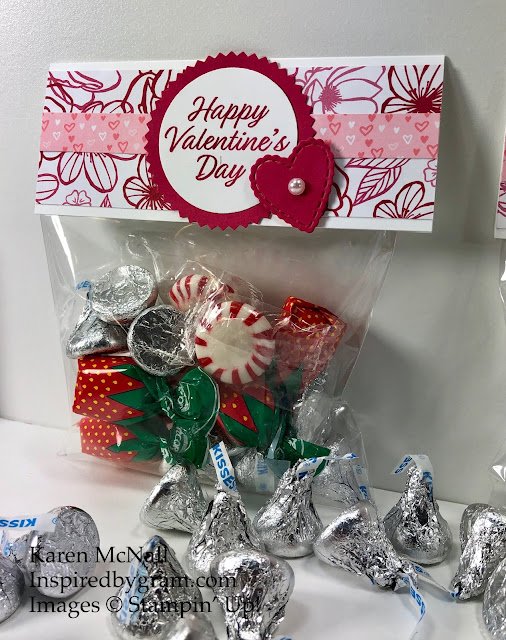 Valentine’s Treat Bag Using All My Love Suite