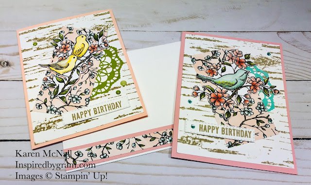 Bird Ballad Birthday Card for Gram