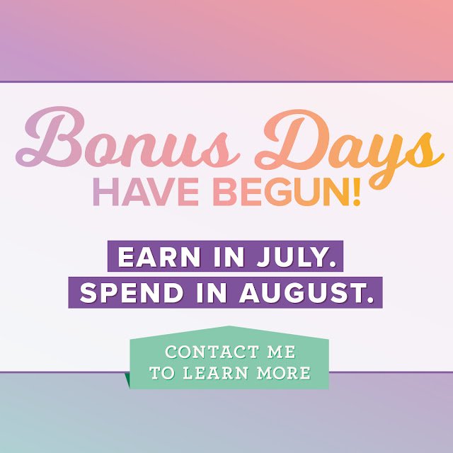 Bonus Days are Back AND Freebies Await You!