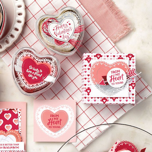 Heart Doilies Just In Time
