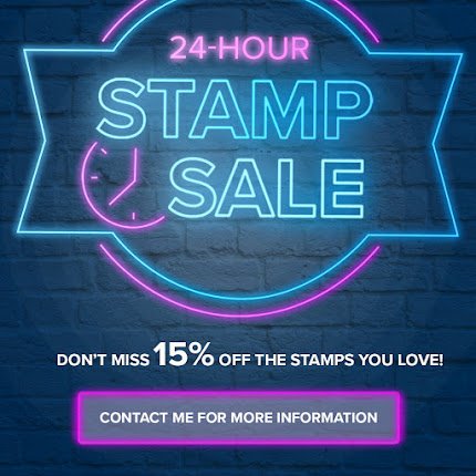 24-Hour Stamp Sale Begins September 23rd – Save 15%!