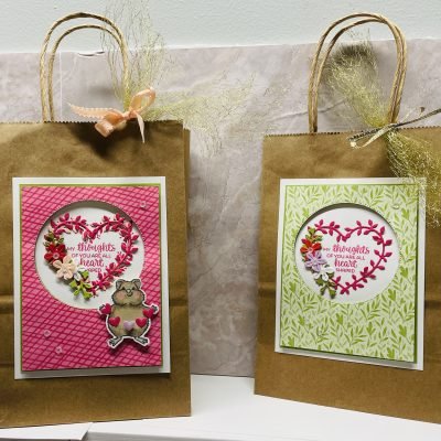 Heart Shaped Gift Bag