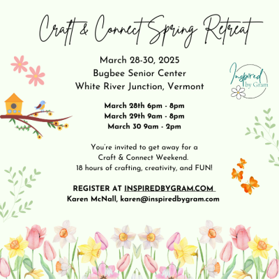 Craft & Connect Spring Retreat