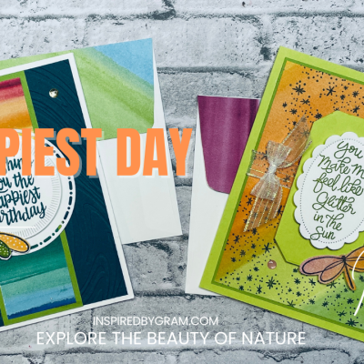 Stamping with Happiest Day