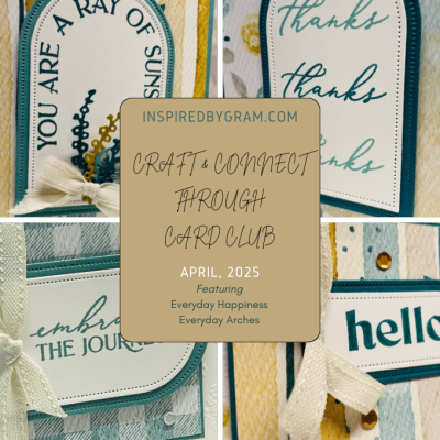 Craft & Connect Through Card Club – April 2025