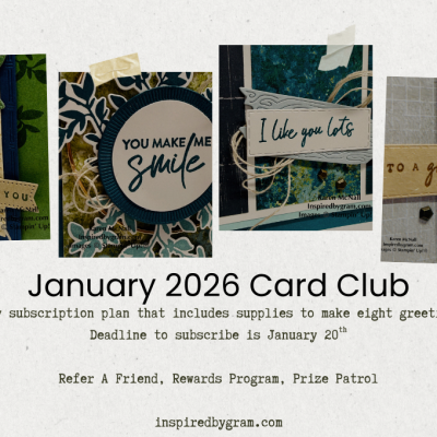 January Card Club Featuring Nature Symphony & Nature Walk